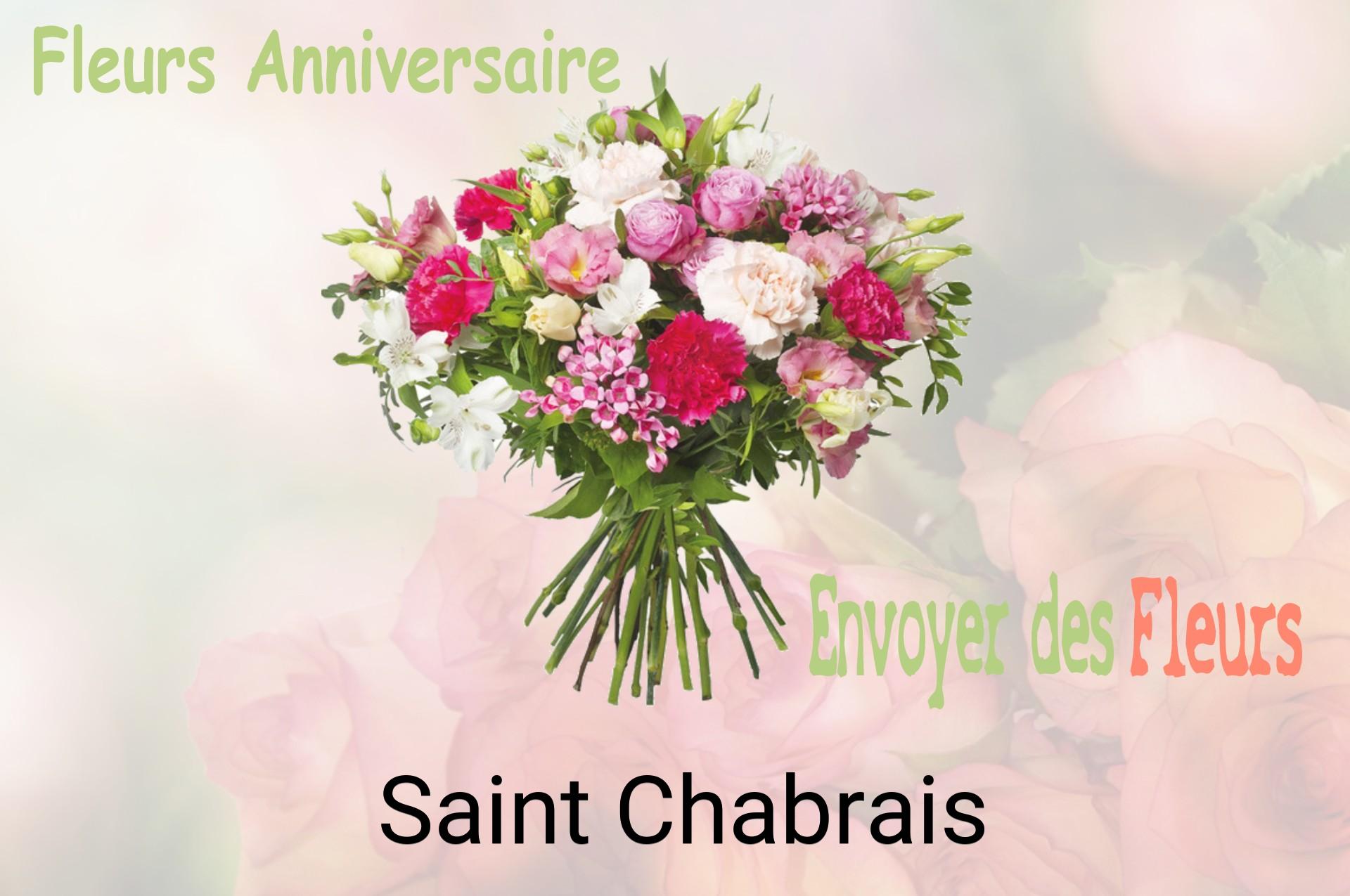 Bouquet de fleurs d’anniversaire livré à Saint-Chabrais